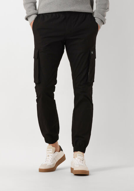 Schwarze CALVIN KLEIN Cargohosen SKINNY CARGO - large