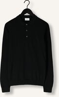 Schwarze PROFUOMO Polo-Shirt POLO LONG SLEEVE Schwarze PROFUOMO Polo-Shirt POLO LONG SLEEVE - medium