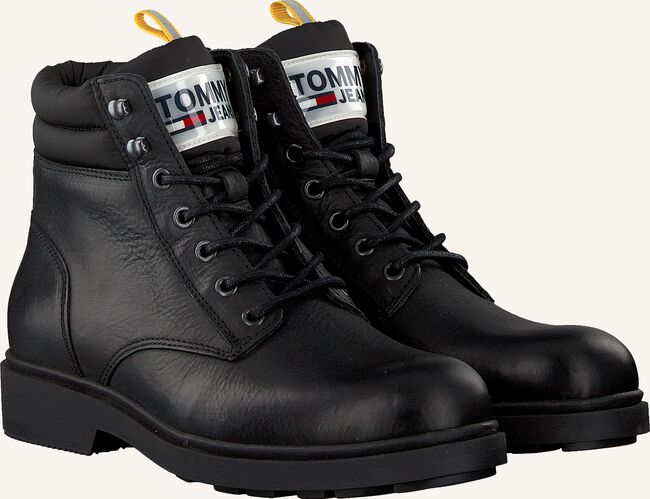 Schwarze TOMMY HILFIGER Schnürboots CASUAL BOOT Schwarze TOMMY HILFIGER Schnürboots CASUAL BOOT - large