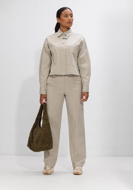 Taupe COPENHAGEN MUSE Blusen CMLUCY-SHIRT - large