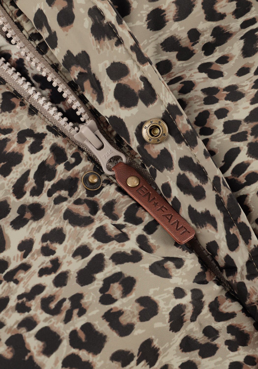 Beige ENFANT Wattierte Jack QUILTED JACKET - large