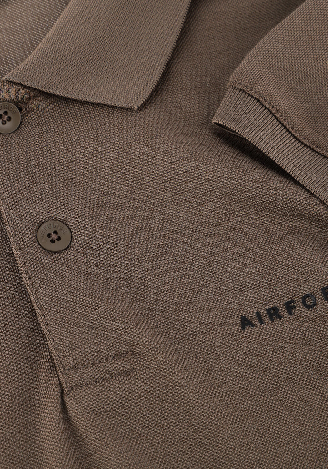 Braune AIRFORCE Polo-Shirt HRB0863 - large