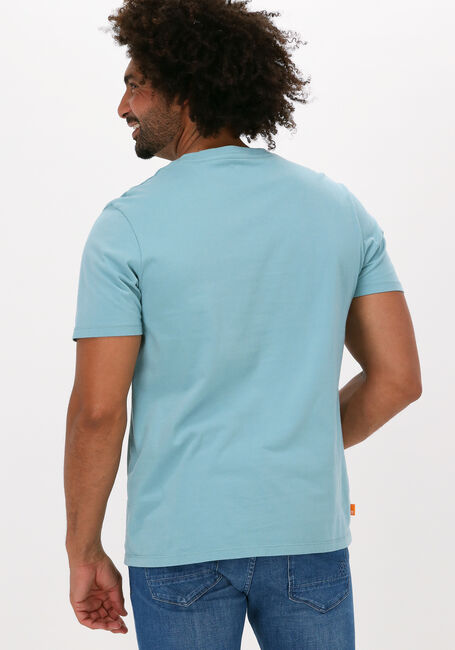 Hellblau TIMBERLAND T-shirt SS K-R BRAND TREE T - large