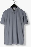 Blaue CAST IRON Polo-Shirt SHORT SLEEVE POLO POPCORN