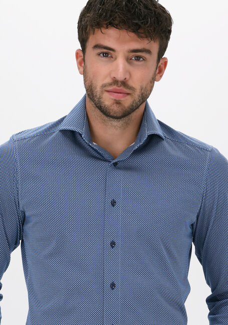 Blaue PORTO MILANO Casual-Oberhemd FARO - large