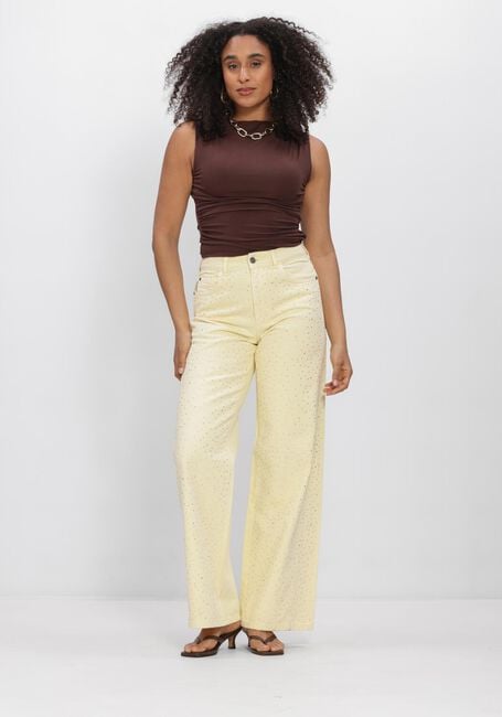 Gelbe HARPER & YVE Wide jeans MAYRA-PA - large