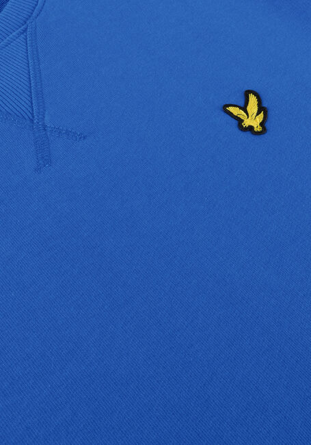 Blaue LYLE & SCOTT Pullover CREW NECK SWEATSHIRT - large