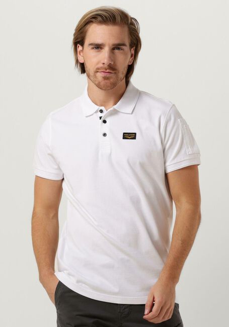 Weiße PME LEGEND Polo-Shirt TRACKWAY POLO - large