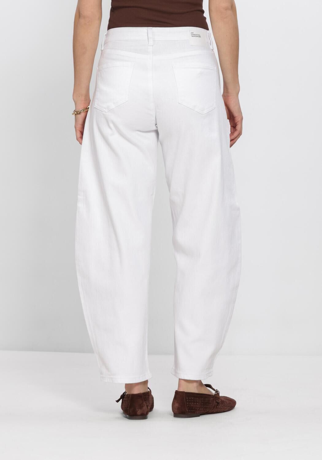 Wei&szlig;e MY ESSENTIAL WARDROBE Hosen MWHOTTIE 157 HIGH BARREL - large