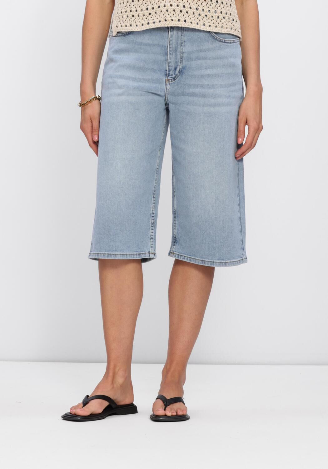 Blaue MODSTR&Ouml;M Jeans VITOMD LONG SHORTS - large