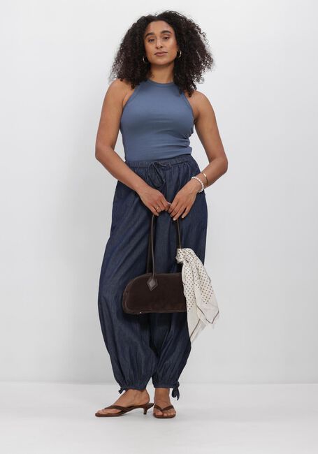 Blaue NEO NOIR Hosen ROXANE BALLOON DENIM PANTS - large