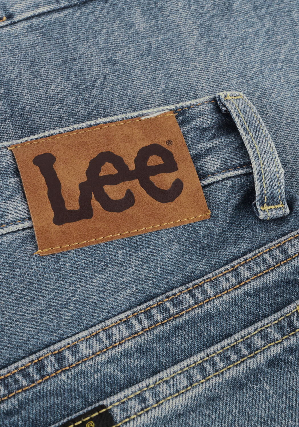 Blaue LEE Kurze Hosen RIDER SHORT - large