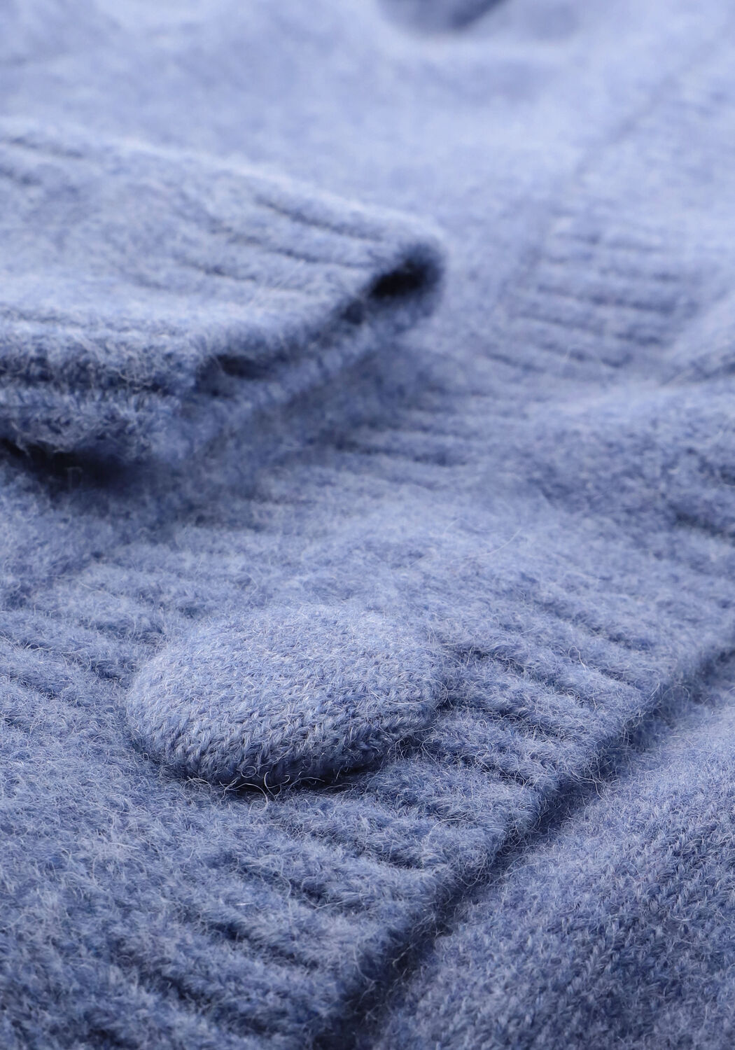 Blaue SUNCOO Strickjacke GILET GERMAN - large