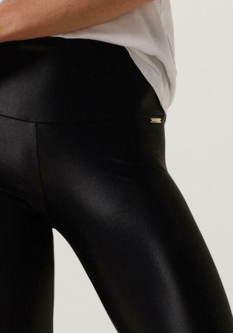 Schwarze DEBLON SPORTS Legging SHINE LEGGINGS HIGH WAISTBAND - large