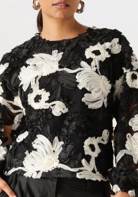 Schwarze CO'COUTURE Blusen FLEURCC FLUFFY BLOUSE - large