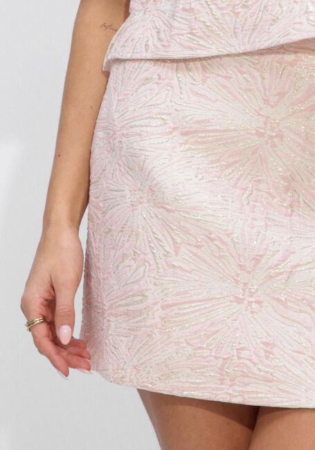 Hell-Pink NOTRE-V Minirock NV-HENDRINA BROCADE SKIRT - large