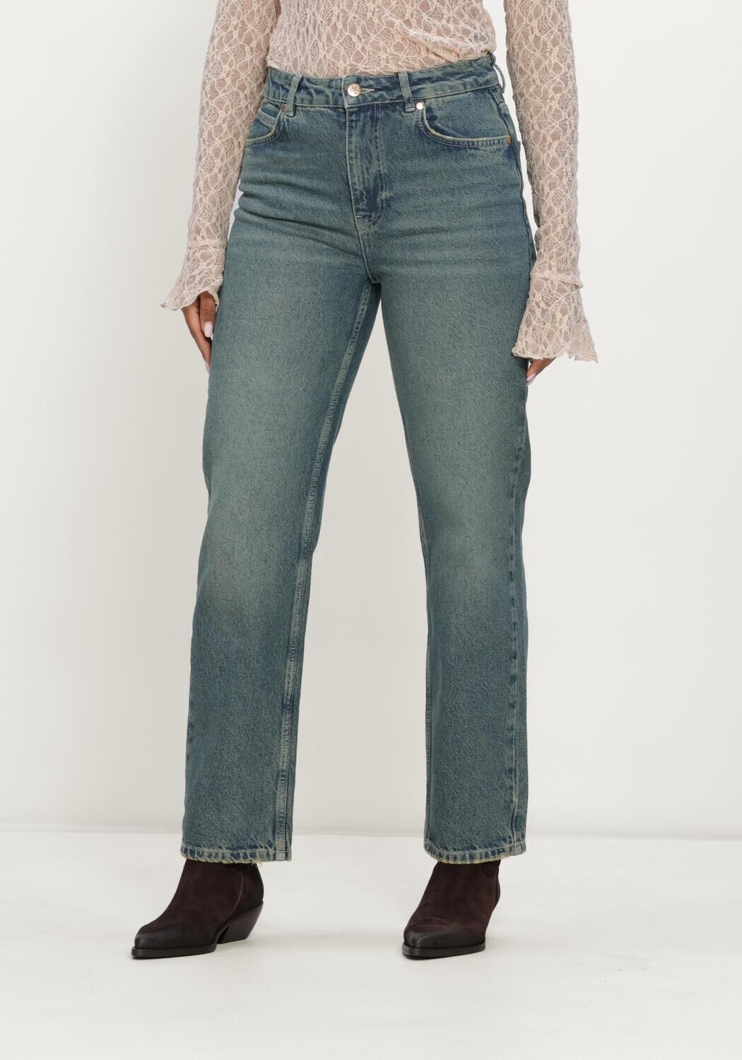 Blaue IBANA Straight leg jeans PHELEY - large