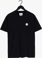 Schwarze WOODBIRD T-shirt OUR JARVIS PATCH TEE