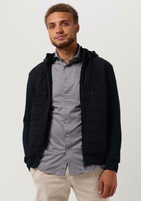 Blaue PROFUOMO Jack SWEATER JACKET - large