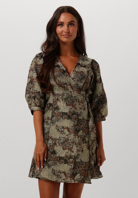 Goldfarbene NOTRE-V Minikleid NV-ALAY - large