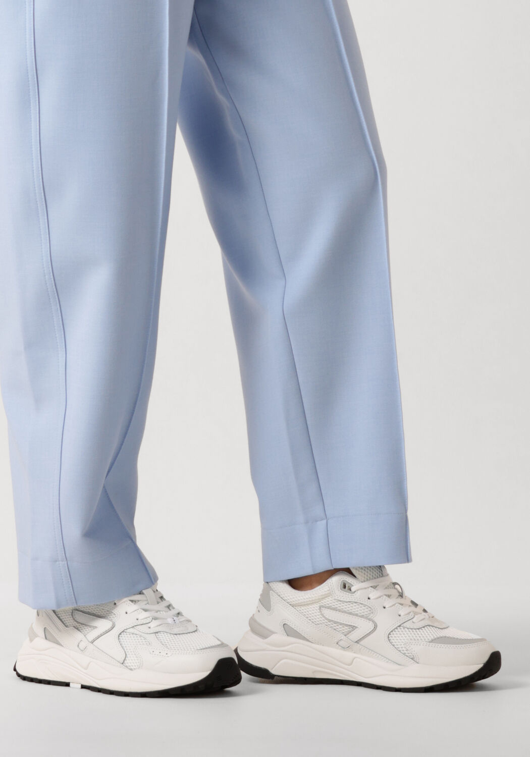 Wei&szlig;e HUB Sneaker Low GRID-W - large