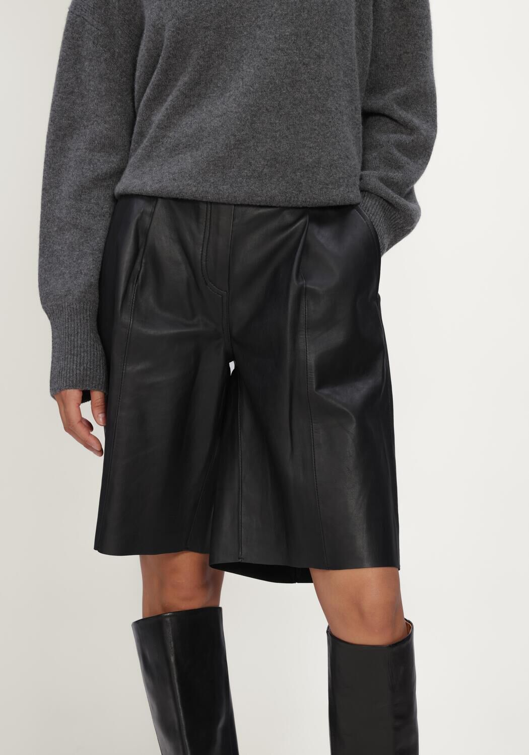 Schwarze JANICE Hosen LOU - large