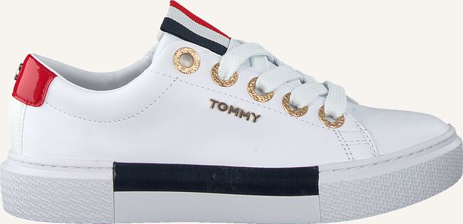 Weiße TOMMY HILFIGER Sneaker Low LEATHER ELEVATED TOMMY Weiße TOMMY HILFIGER Sneaker Low LEATHER ELEVATED TOMMY - large