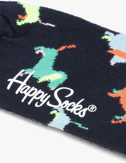Schwarze HAPPY SOCKS Socken PUPPY LOVE - large