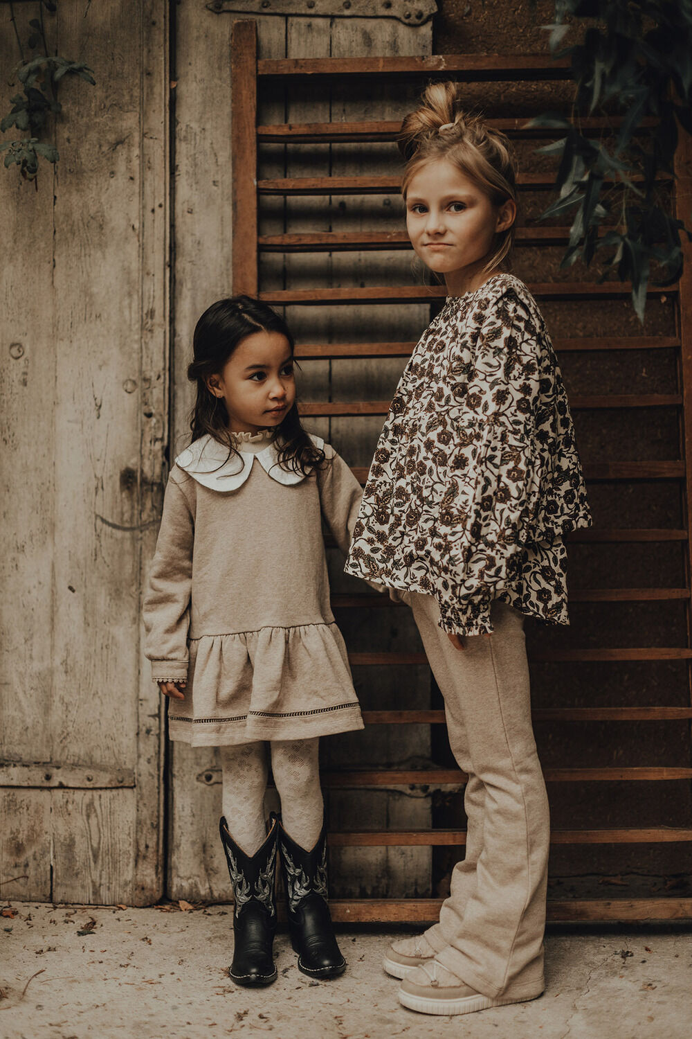 Graue BAJE STUDIO Schlaghose MEADOW - large