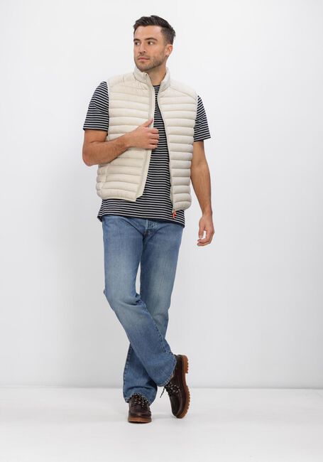 Beige SAVE THE DUCK Bodywarmer ADAM GIGA01 - large