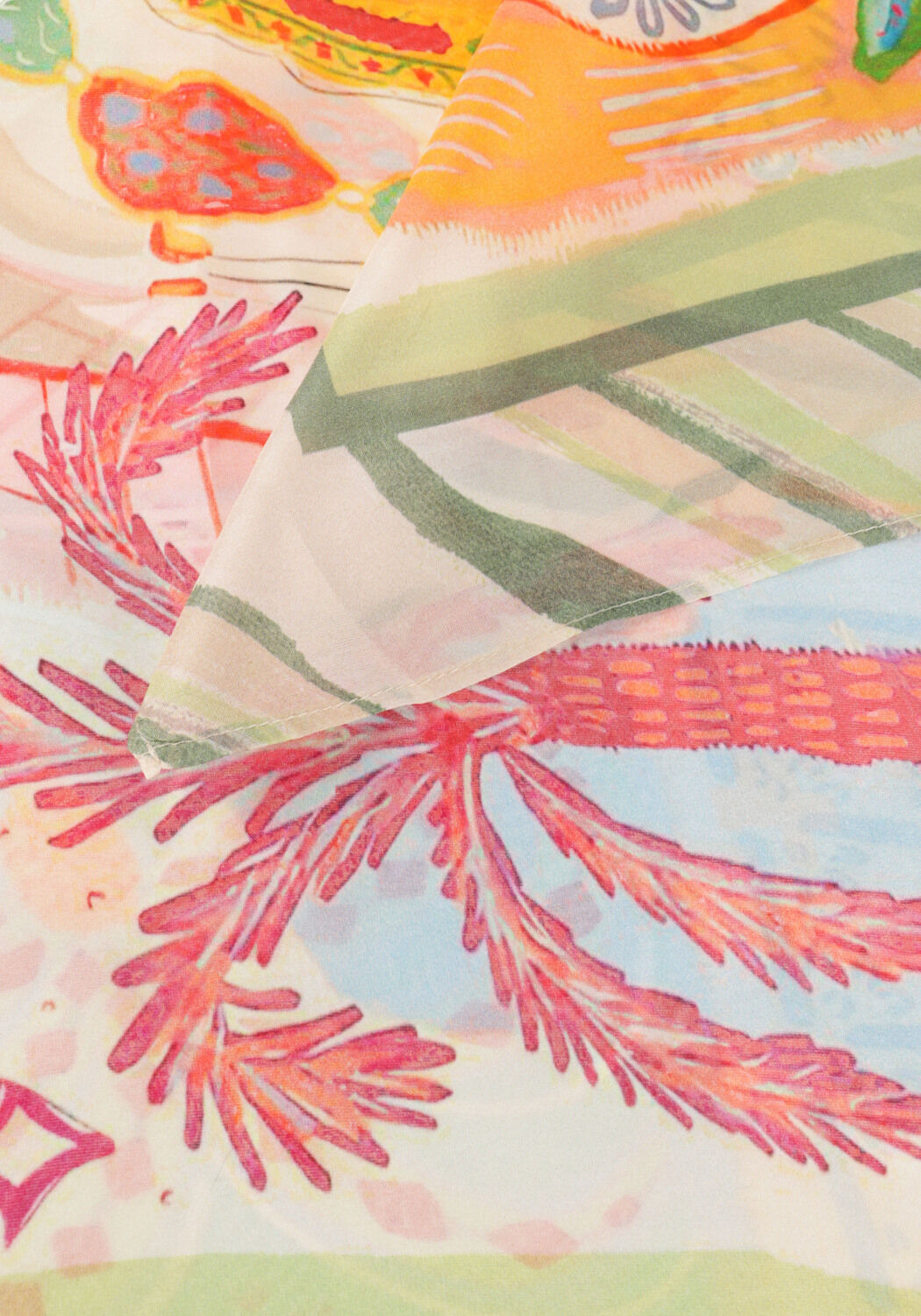 Gr&uuml;ne MOMENT IN MAY. Schal BAY - large