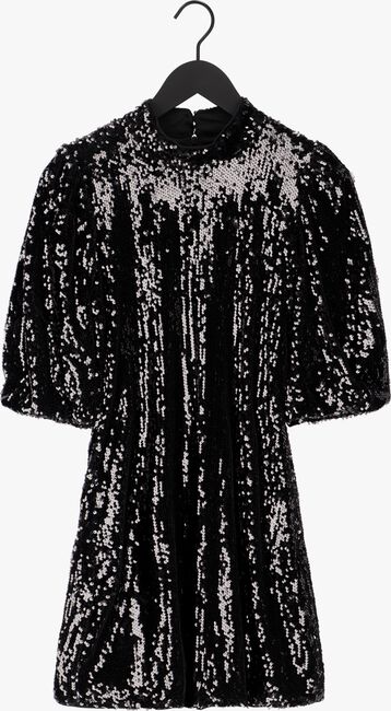 Schwarze Y.A.S. Minikleid YASEVELYNN 2/4 SEQUIN DRESS - large