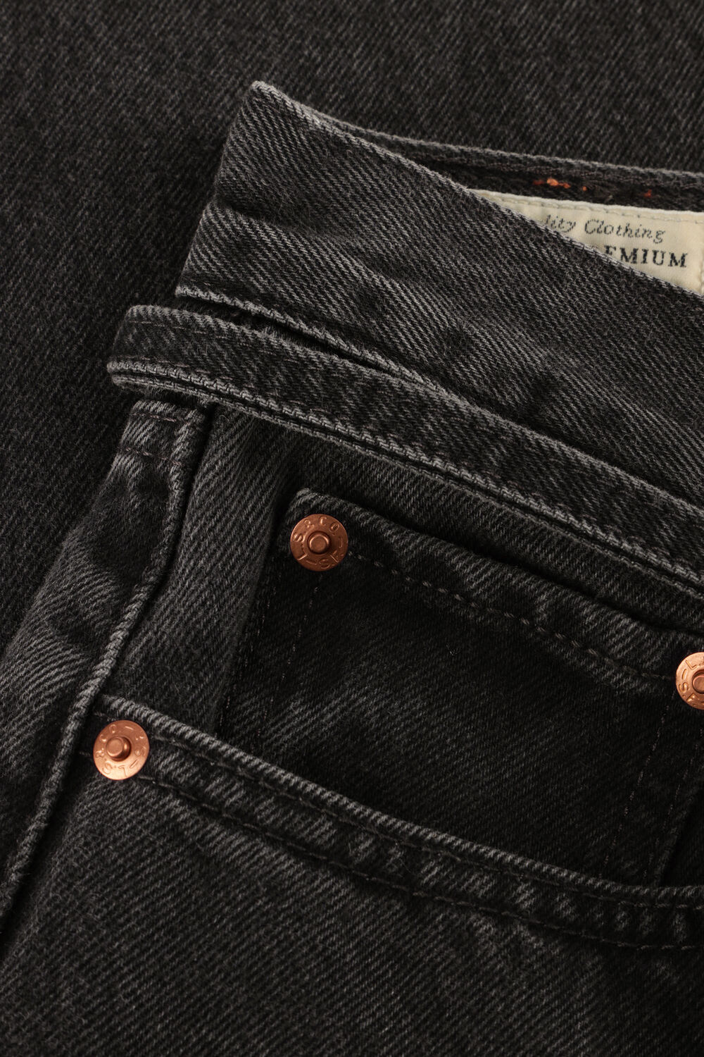 Dunkelgrau LEVI'S Wide jeans XL STRAIGHT INFLUENTIAL LADY - large