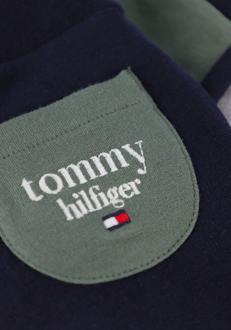 Grüne TOMMY HILFIGER Jogginghose BABY LOGO COLORBLOCK CREWNECK - large