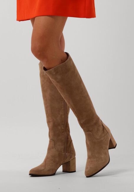 Taupe NOTRE-V Hohe Stiefel 8591 - large