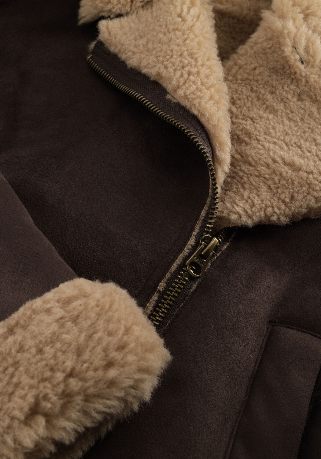 Braune RETOUR Jack KRIS - large