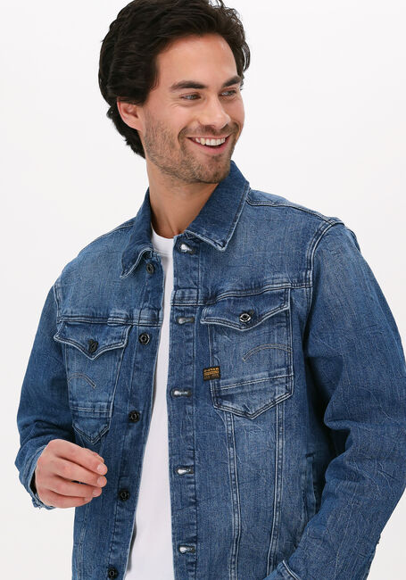 Blaue G-STAR RAW Jeansjacke ARC 3D JACKET - large