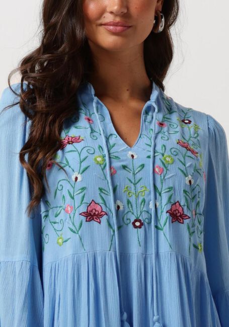 Blaue Y.A.S. Minikleid YASCHELLA 3/4 TUNIC DRESS S. FEST - large