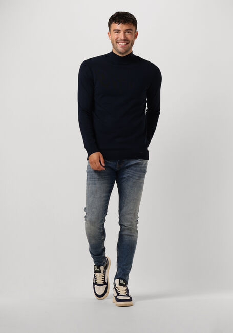 Dunkelblau PUREWHITE Rollkragenpullover ESSENTIAL KNIT MOCKNECK LS - large