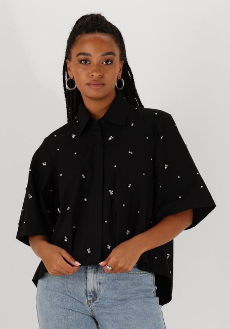 Schwarze EST'SEVEN Blusen ALIJAH BLOUSE - large