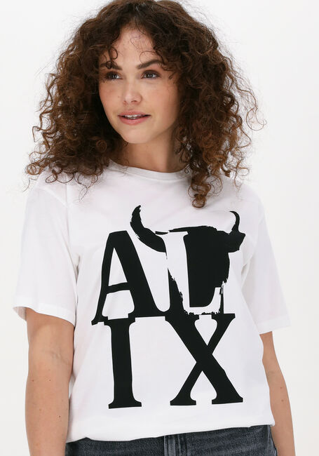Weiße ALIX THE LABEL T-shirt ALIX BULL T-SHIRT - large