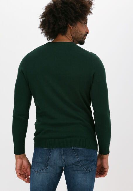 Grüne LYLE & SCOTT Pullover CREW NECK COTTON MERINO JUMPER - large
