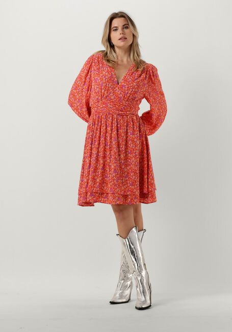 Orangene CIRCLE OF TRUST Minikleid ELVY DRESS - large