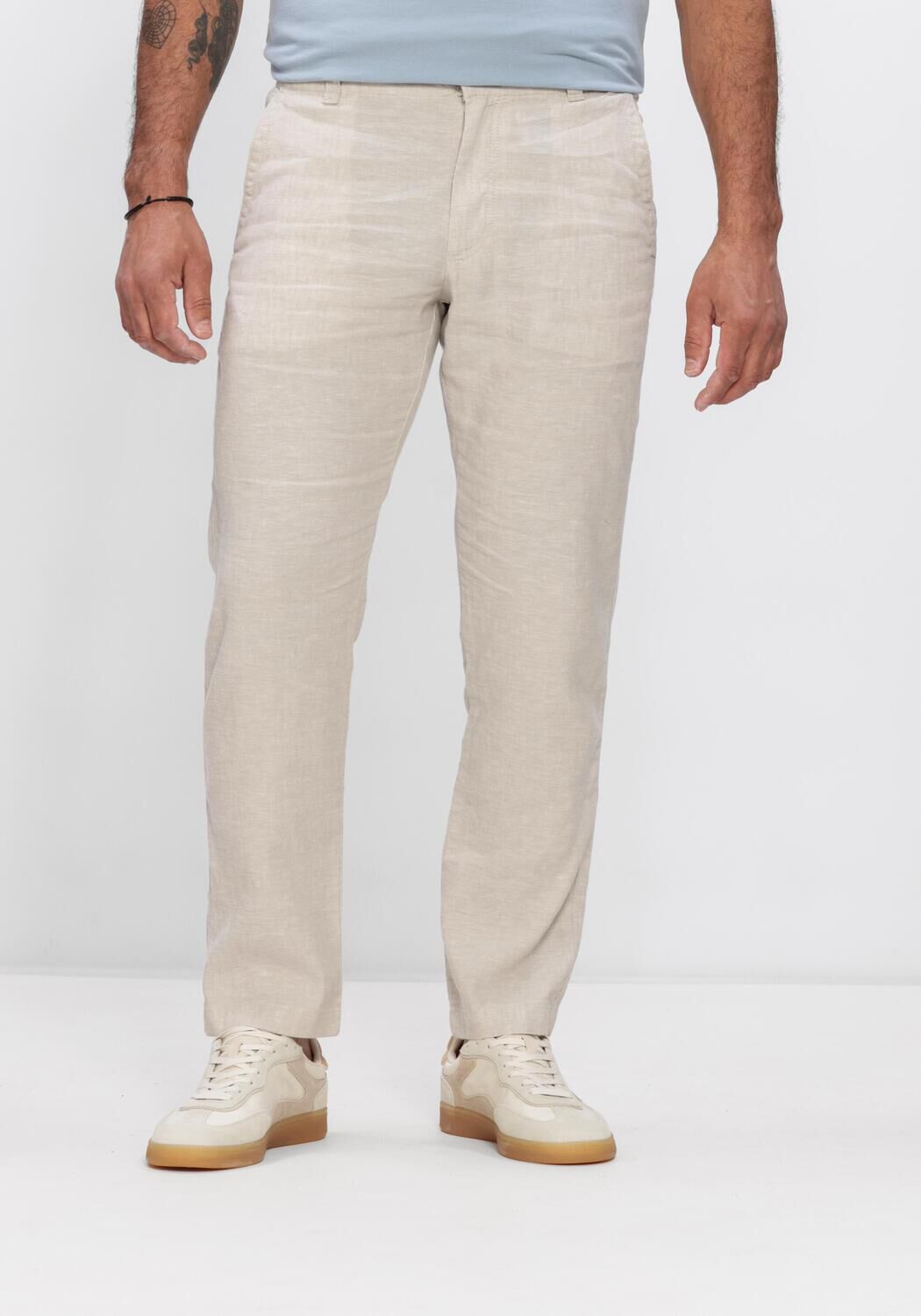 Beige BOSS ORANGE Lange Hosen SANDERSON-L - large