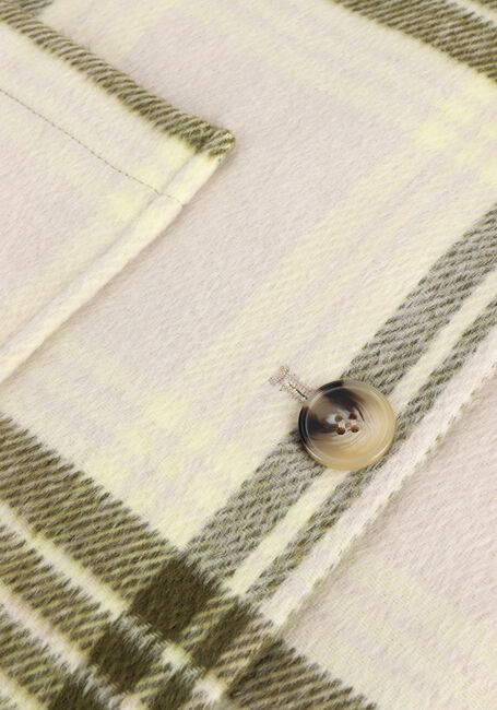 Beige SELECTED WOMEN Jack NIKITA CHECK SHIRT JACKET - large