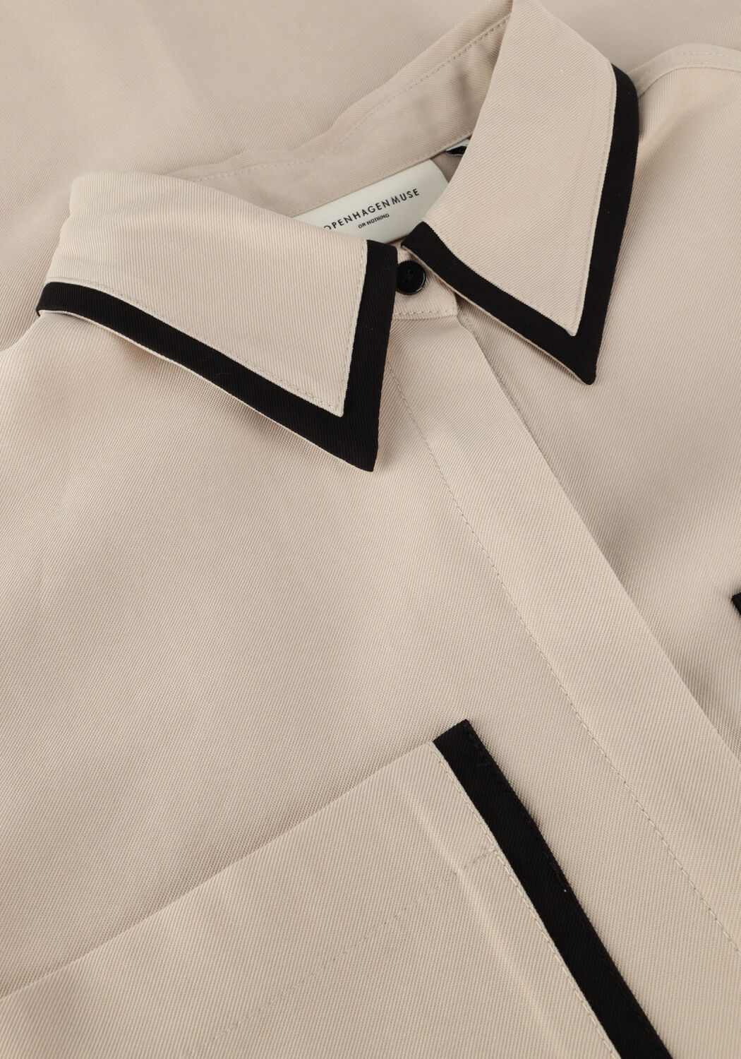 Beige COPENHAGEN MUSE Midikleid SI SHIRT DRESS - large