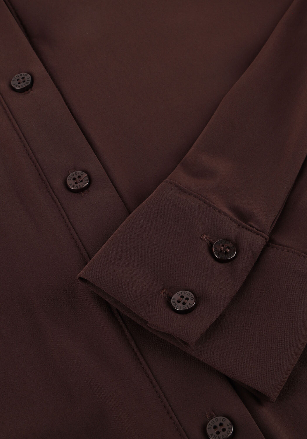 Braune STUDIO ANNELOES Blusen POPPY BLOUSE - large