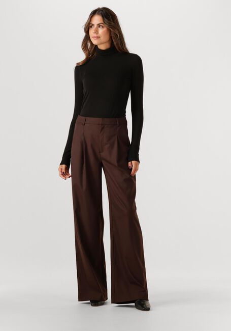Braune GESTUZ Weite Hose GZPAULA MW PANTS - large