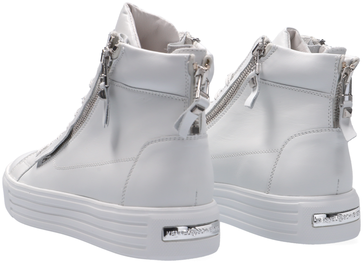 Weiße KENNEL & SCHMENGER Sneaker high 14370 Omoda