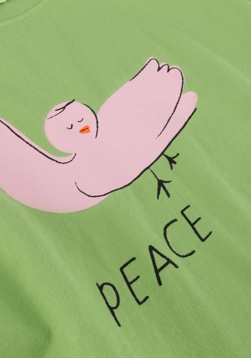 Gr&uuml;ne Jelly Mallow T-shirt PEACE T-SHIRT - large